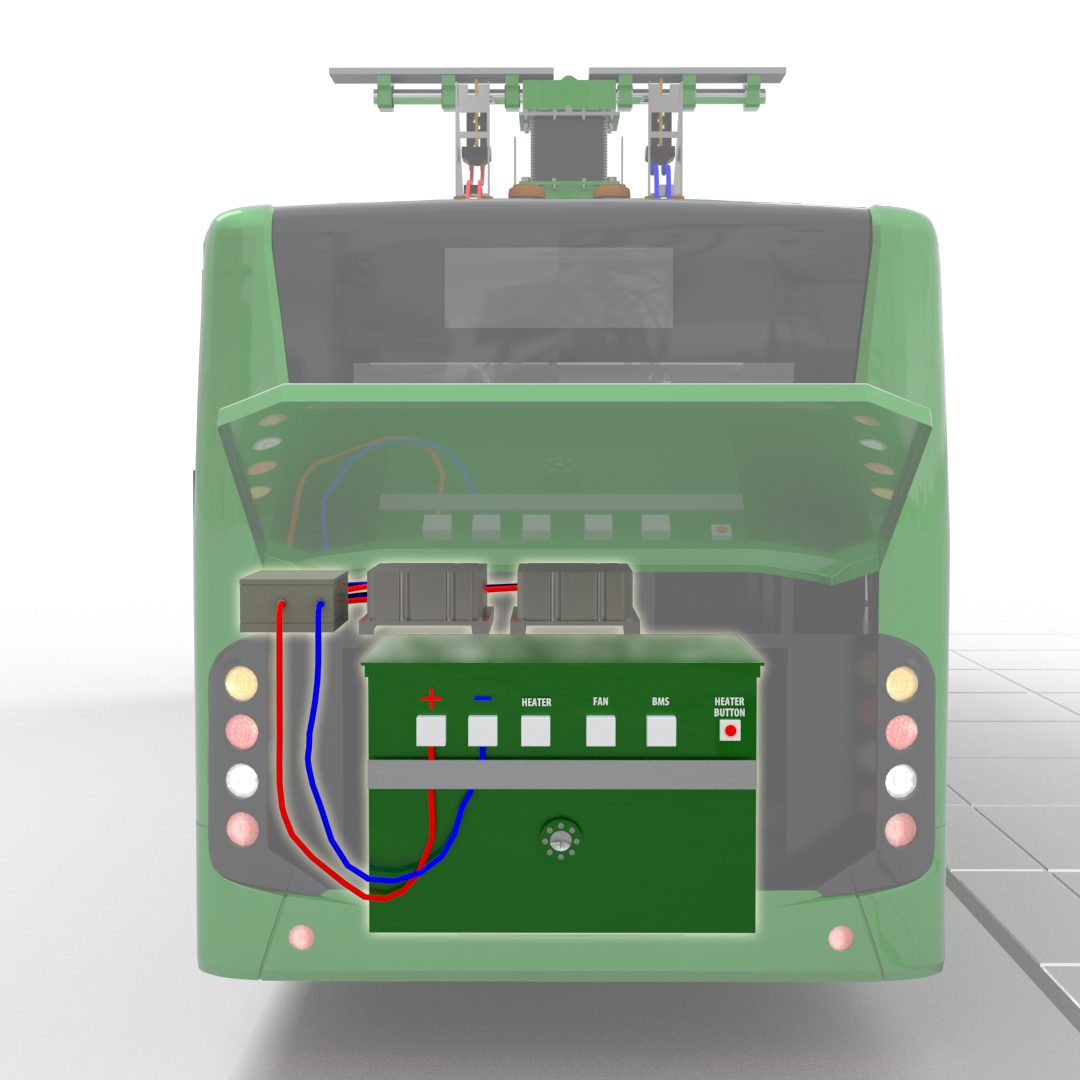 Chariot UC e-bus Ultracapacitor and power management system