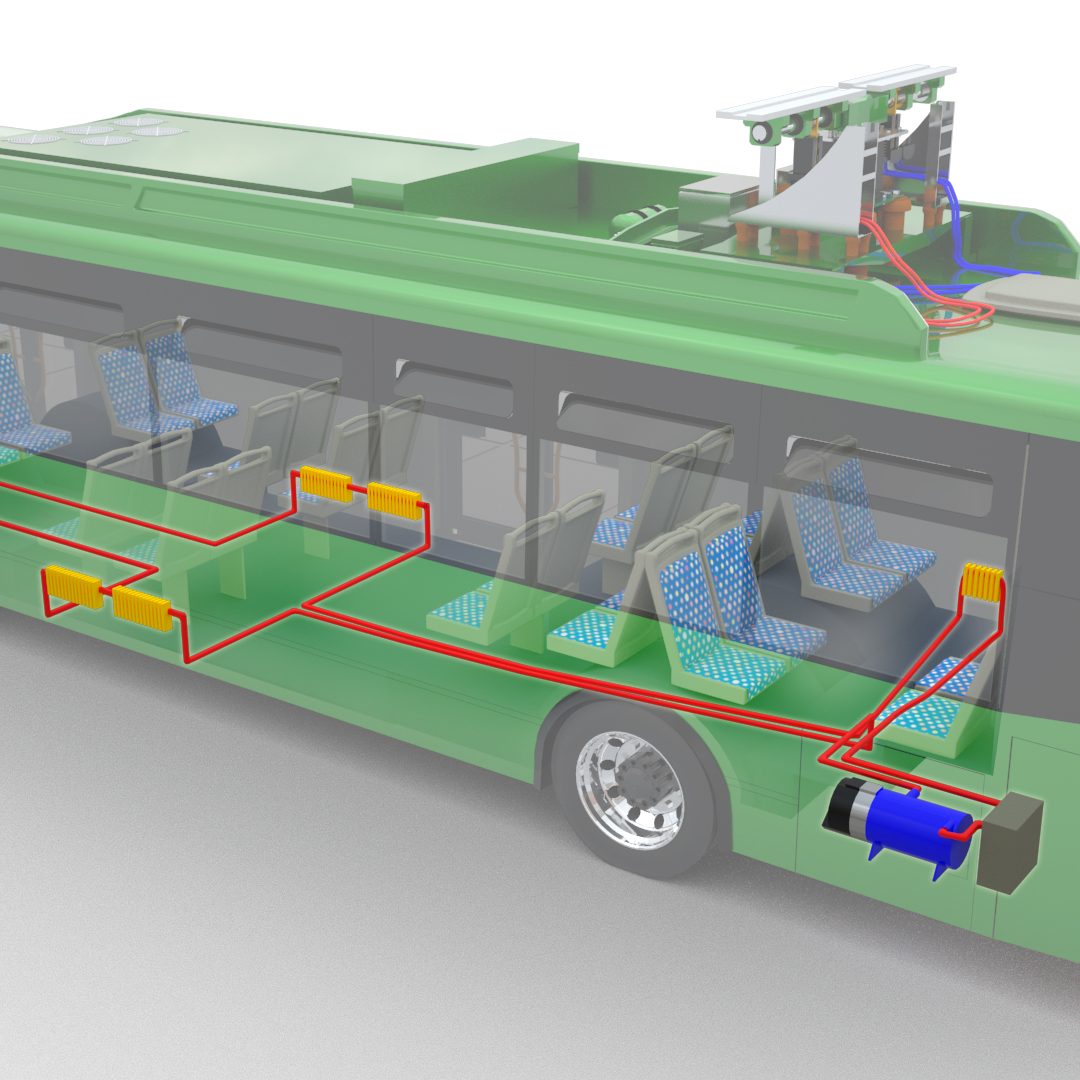 Chariot UC e-bus Heating