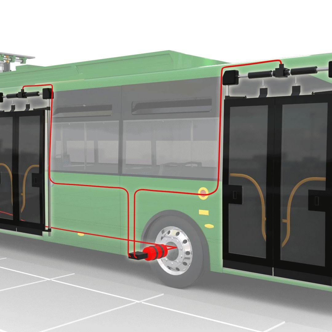 Chariot UC e-bus Pneumatic Doors