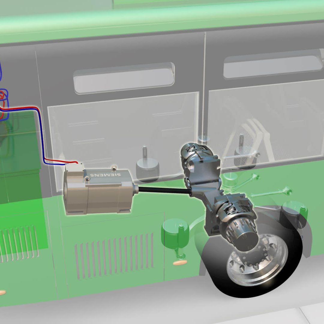 Chariot UC e-bus Steering system