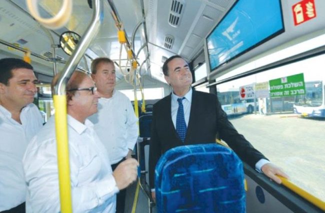 Chariot electric buses in Tel Aviv DAN news