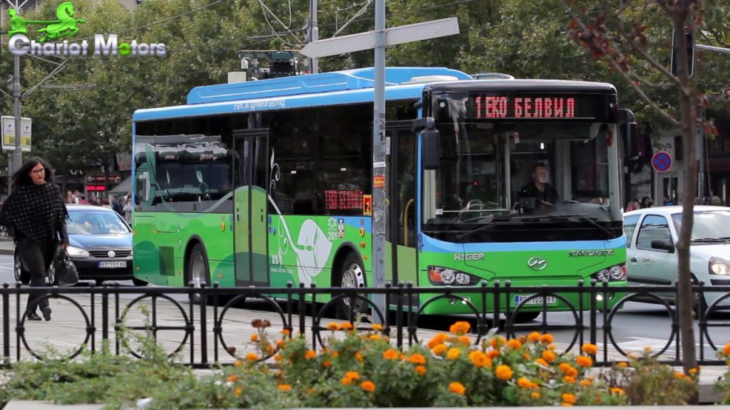 Chariot Motors electric bus Belgrade