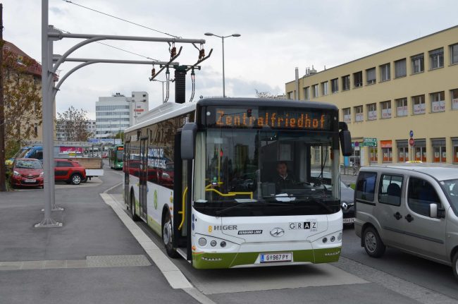 Chariot Electric bus Graz