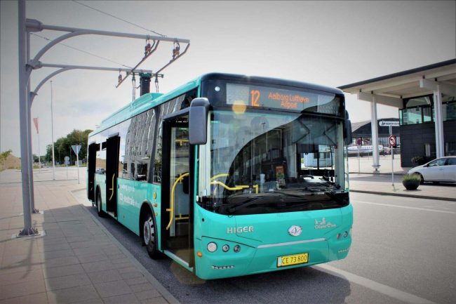 Chariot e-bus pilot project in Aalborg