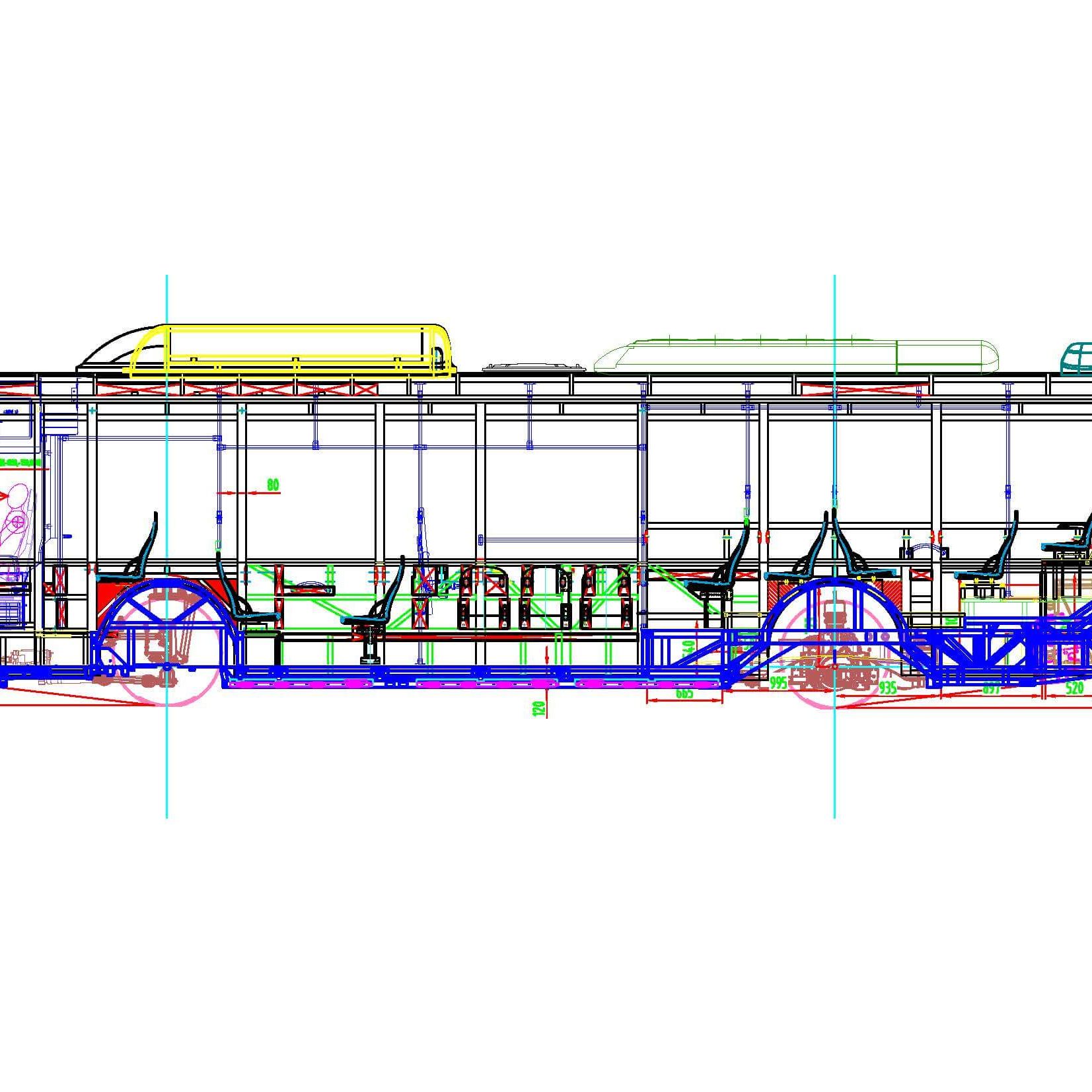 Chariot battery electric buses 12m