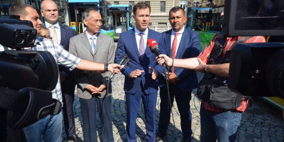 Chariot Motors electric bus in Belgrade