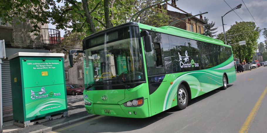 Chariot e-bus pilot project in Sofia Chariot e-bus pilot project in Sofia