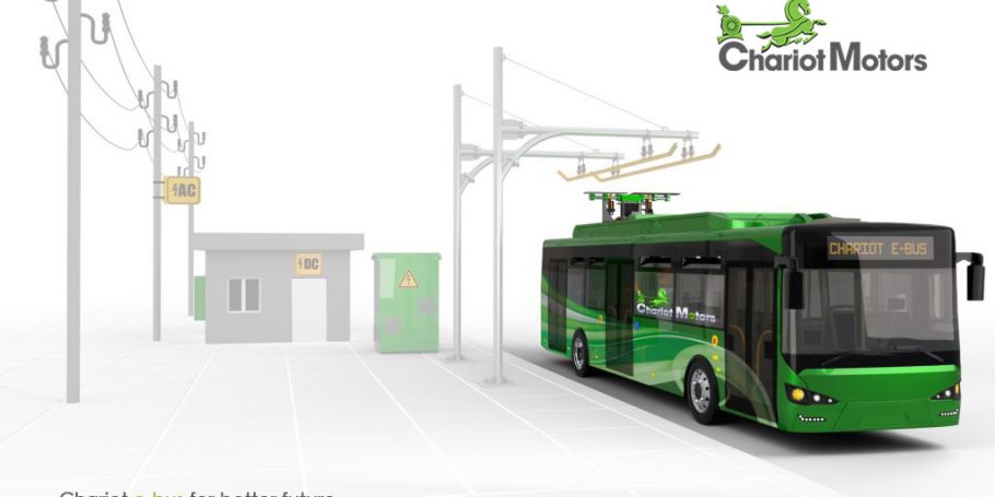 Chariot Motors UC e-bus charging