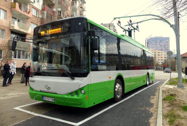 Chariot e-bus in Gabrovo