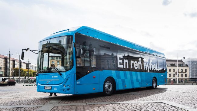 Electric buses registrations in EU