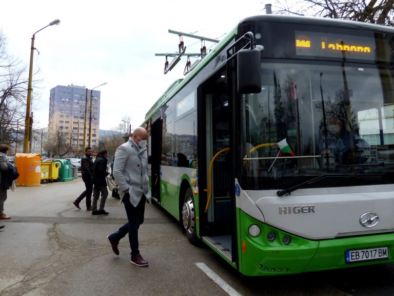 Chariot electric buses in Gabrovo