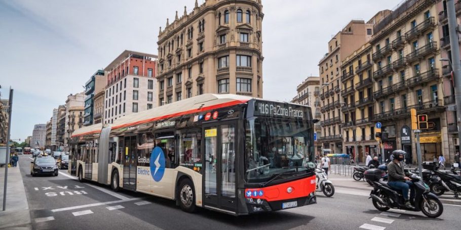 Barcelona all-electric bus route_Chariot electric buses in Barcelona_Chariot