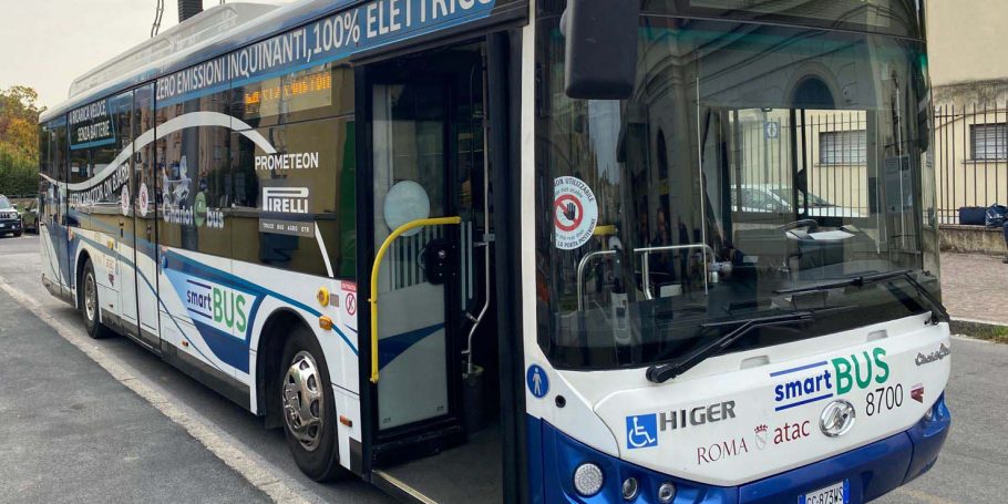 SmartBus_Rome_Chariot_october2021.mp4 Chariot Motors e-bus in Rome