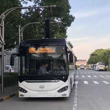 Charging of 18m UC e-bus