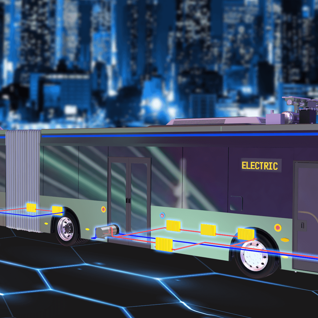 Chariot 18m UC e-bus_heating system