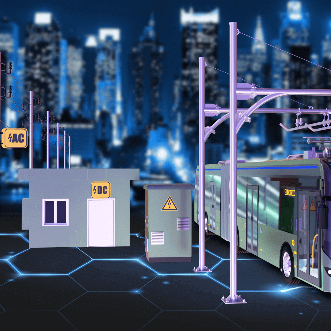 UC 18m e-bus_AC/DC charging station