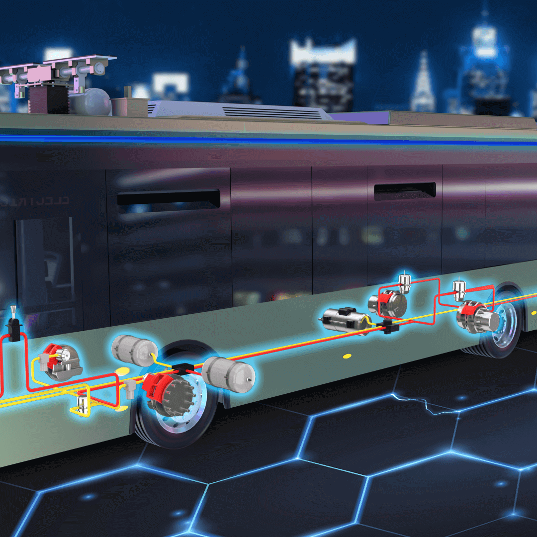 UC 18m e-bus_brake system