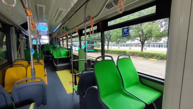 interior Chariot UC e-bus