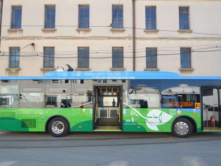 UC e-bus in Serbia