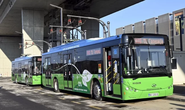 Chariot UC e-buses Serbia