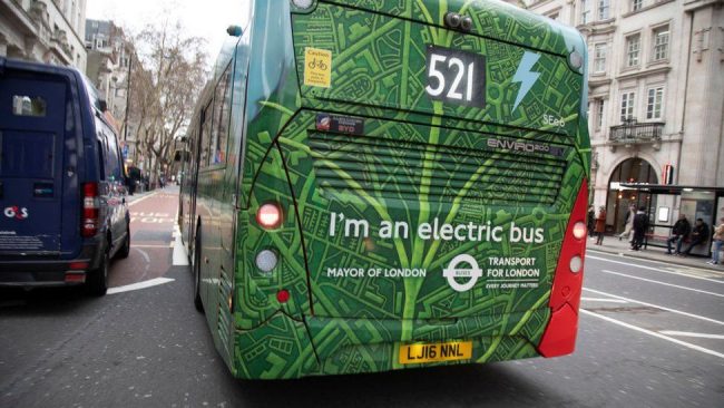 Electric bus England