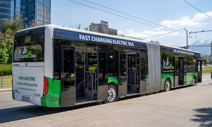 Chariot 18m UC e-bus in Sofia
