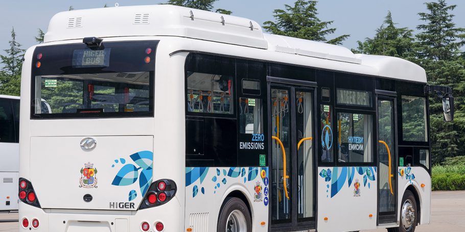 Chariot electric bus with battery Chariot battery e-bus