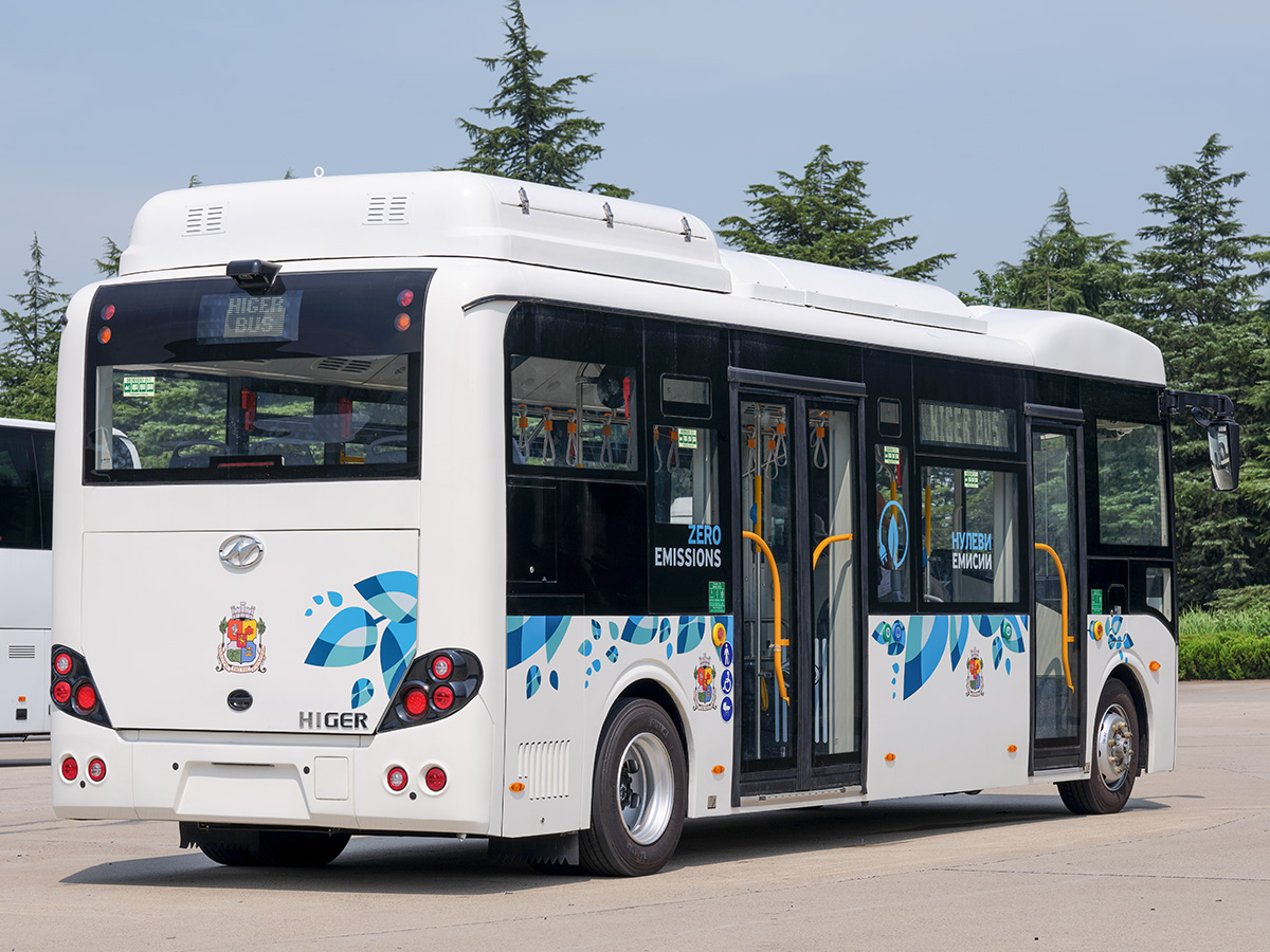 Chariot electric bus with battery Chariot battery e-bus
