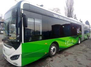 Electric bus with Ultracapacitor