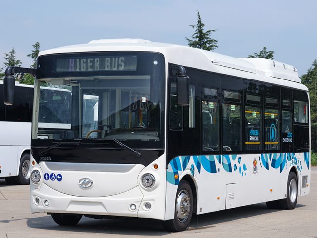 8.5m battery bus in Sofia