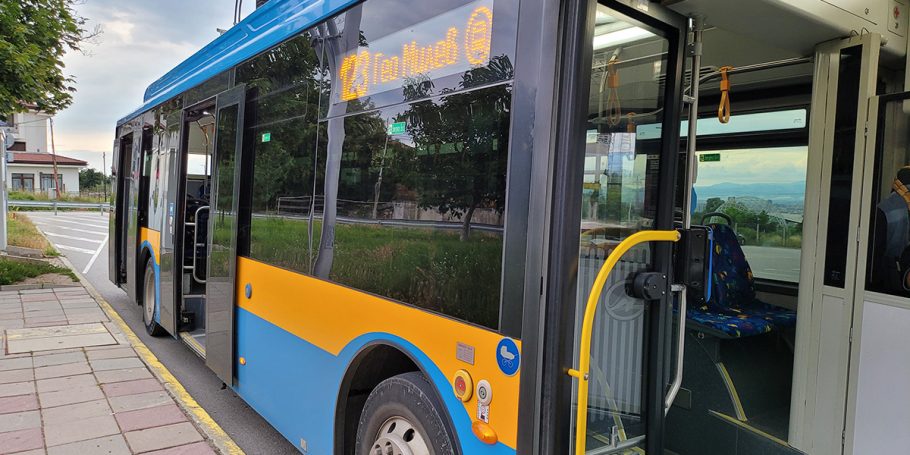 Ultracapacitor ebus_charging in Sofia Sofia UC e-bus charging