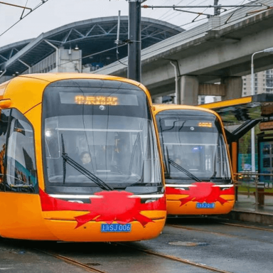 Shanghai Songjiang line_cross section catnary free