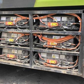 Ultracapacitor pack of mining truck