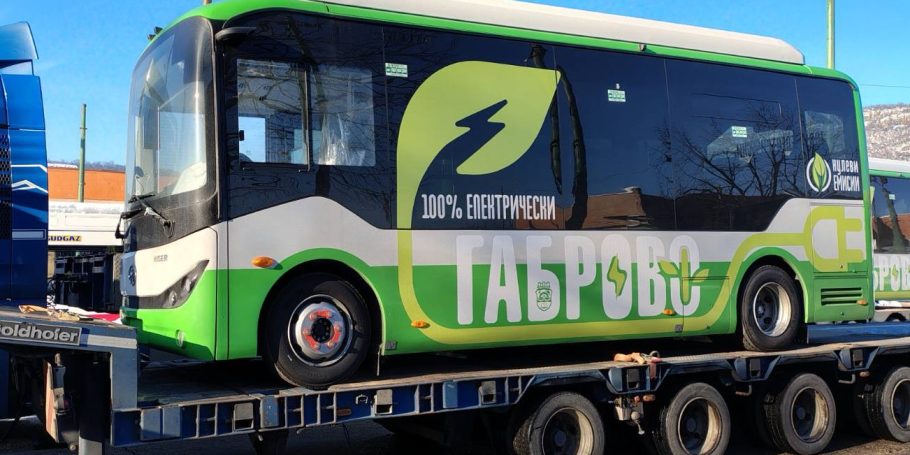 8m electric buses Gabrovo