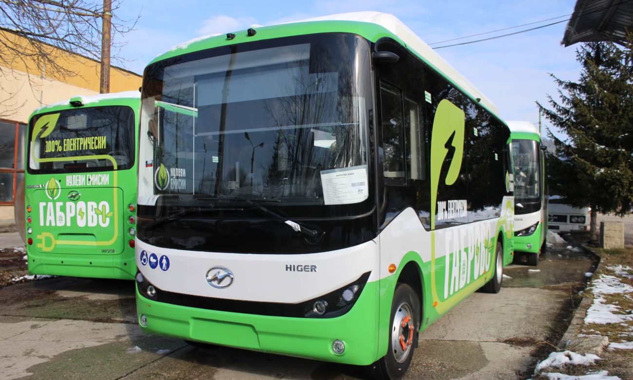 5 Gabrovo electric buses