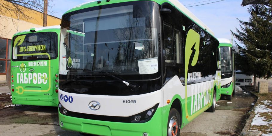 5 Gabrovo electric buses